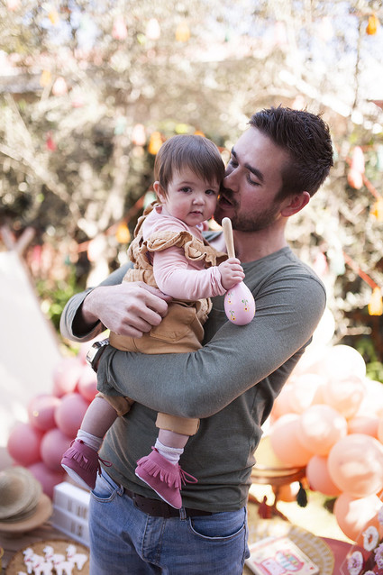 Earth tone llama themed first birthday party