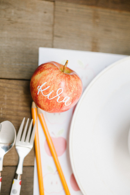 Modern back-to-school party from Beijos Events Inspiration