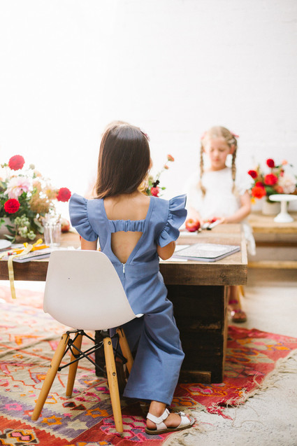Modern back-to-school party from Beijos Events Inspiration