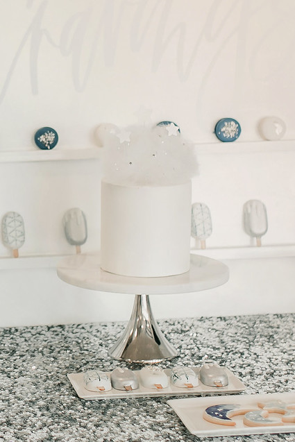 Helicopter-themed baby shower in at Hangar 21 in Orange County