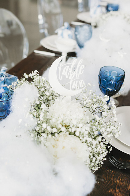 Helicopter-themed baby shower in at Hangar 21 in Orange County