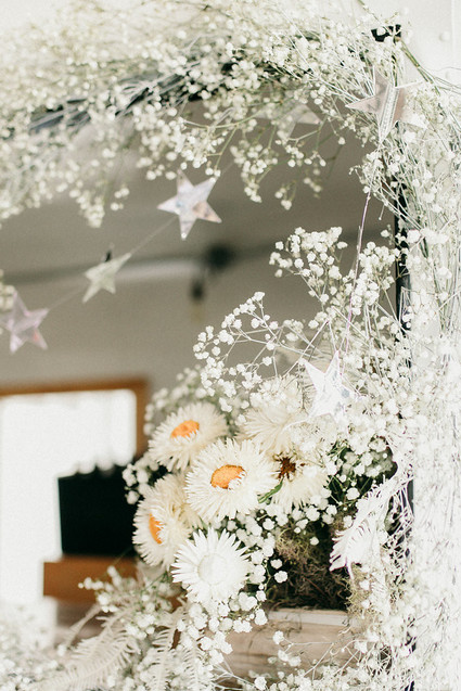 Helicopter-themed baby shower in at Hangar 21 in Orange County