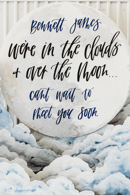 Helicopter-themed baby shower in at Hangar 21 in Orange County