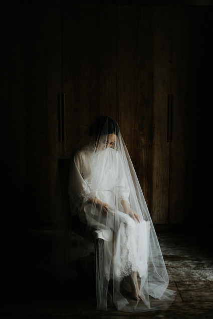 Elegant, romantic white + green wedding at Khayangan Estate in Bali