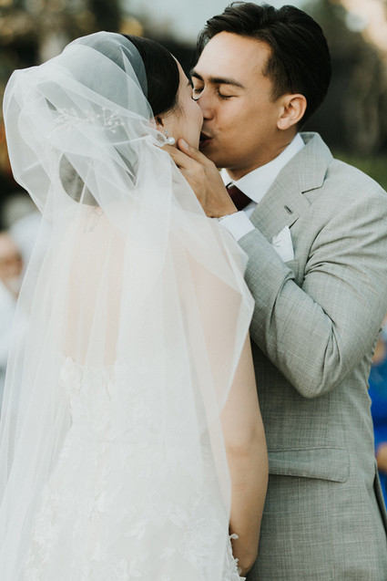 Elegant, romantic white + green wedding at Khayangan Estate in Bali