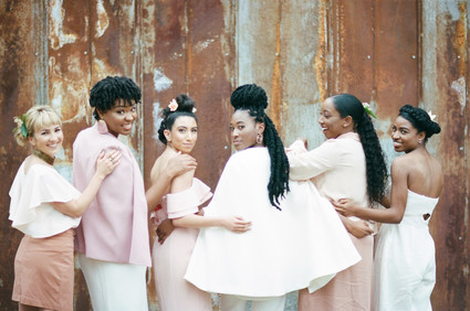 Blush + yellow wedding inspired by daffodils