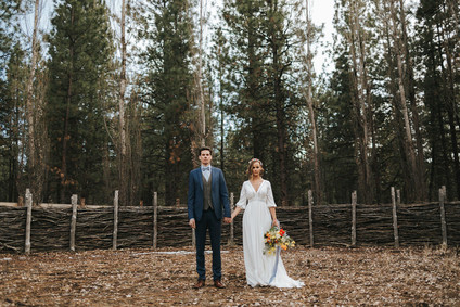 Intimate, rustic summer wedding ideas at The High Desert Museum in Bend, OR