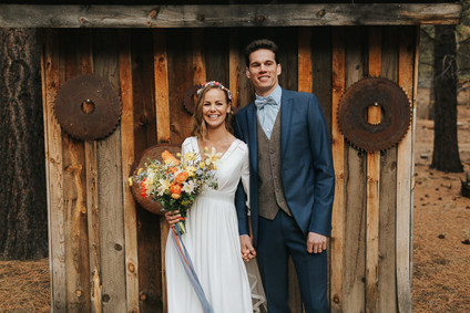 Intimate, rustic summer wedding ideas at The High Desert Museum in Bend, OR