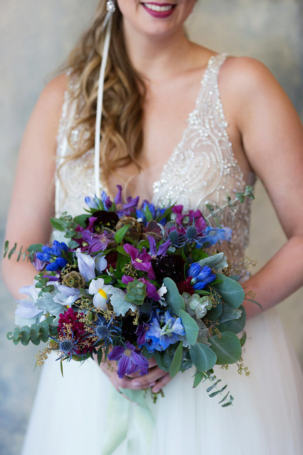 Purple bouquet
