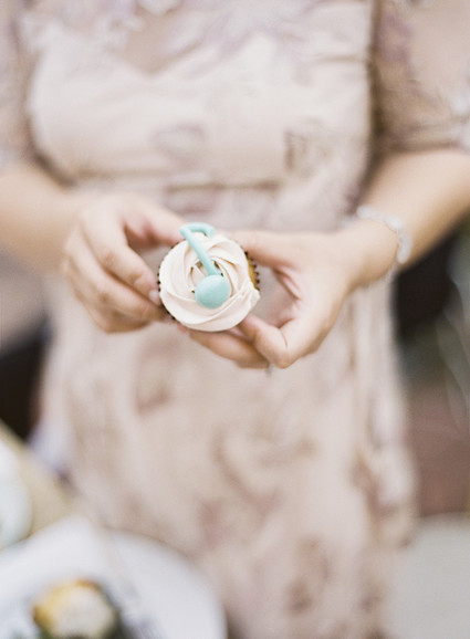 Whimsical pink and blue music-inspired wedding at Allied Arts Guild in Menlo Park