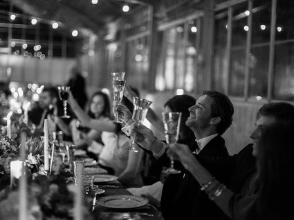 Classic California wedding in an old greenhouse at The Orchid in Santa Barbara