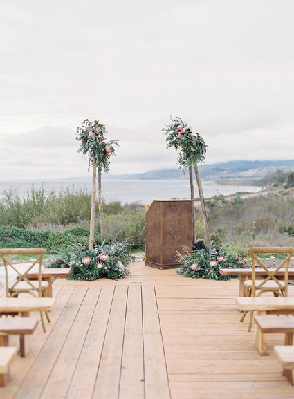 Classic California wedding in an old greenhouse at The Orchid in Santa Barbara