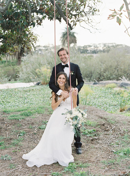 Classic California wedding in an old greenhouse at The Orchid in Santa Barbara