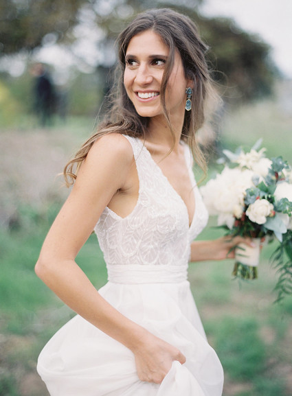 Classic California wedding in an old greenhouse at The Orchid in Santa Barbara