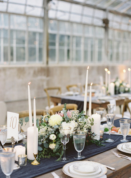 Classic California wedding in an old greenhouse at The Orchid in Santa Barbara