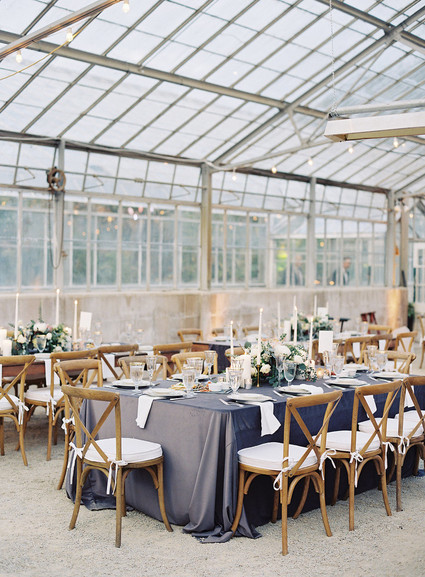 Classic California wedding in an old greenhouse at The Orchid in Santa Barbara Inspiration