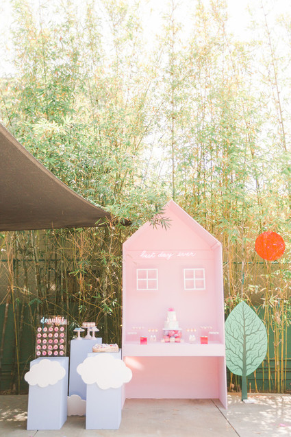 Modern Peppa Pig girl's birthday party Inspiration