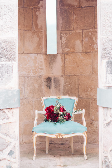 Elegant spanish wedding ideas at Castell de Riudabella in Spain