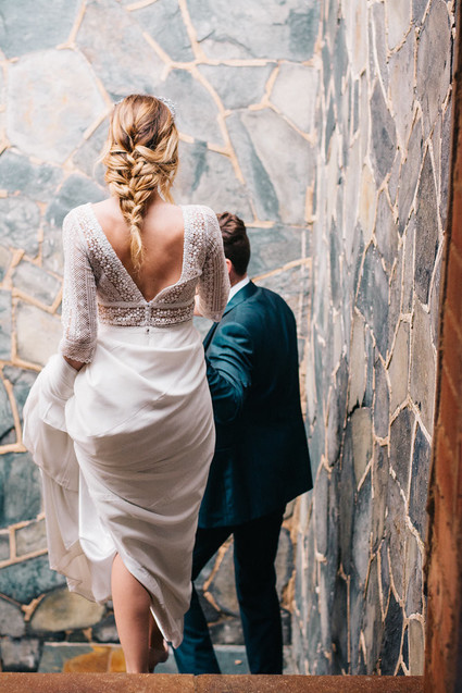 Elegant spanish wedding ideas at Castell de Riudabella in Spain