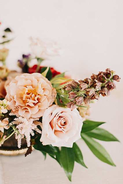 Romantic jewel tone fall wedding in Indiana