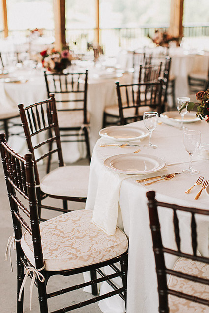 Romantic jewel tone fall wedding in Indiana