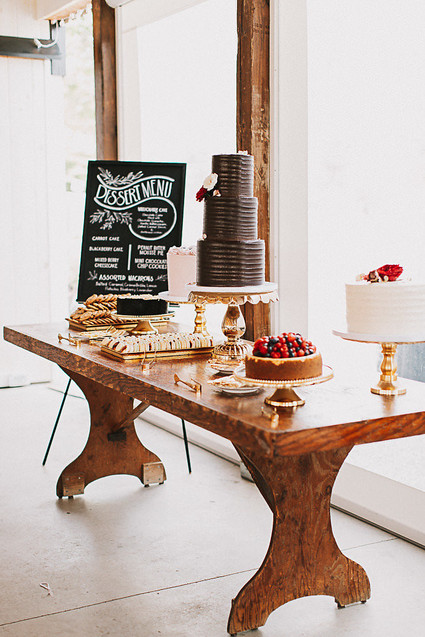 Romantic jewel tone fall wedding in Indiana