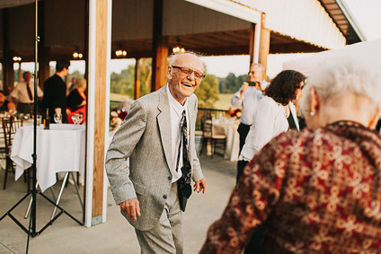 Romantic jewel tone fall wedding in Indiana