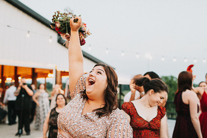 Romantic jewel tone fall wedding in Indiana