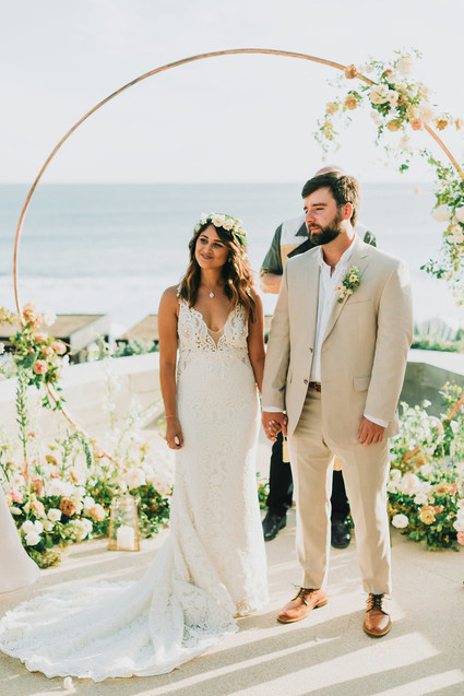 Romantic Cabo wedding at the Cape Hotel