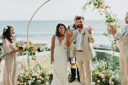 Romantic Cabo wedding at the Cape Hotel