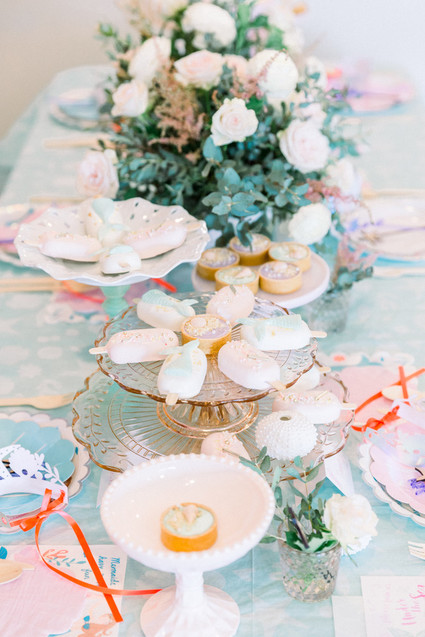 Pastel mermaid birthday party