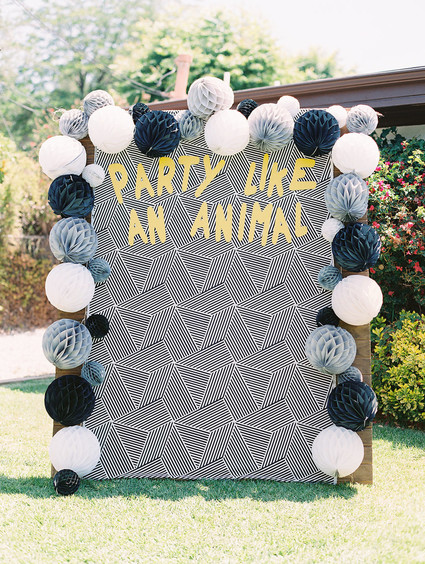 Party like an animal first birthday