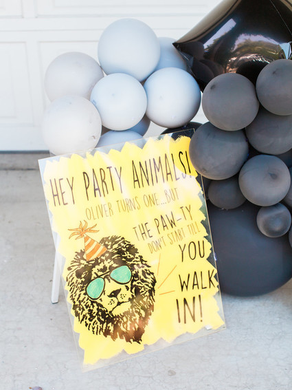 Party like an animal first birthday