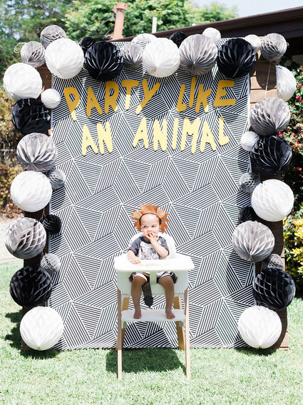 Party like an animal first birthday