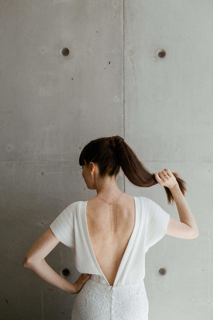 Modern french tropical wedding ideas with dried flowers