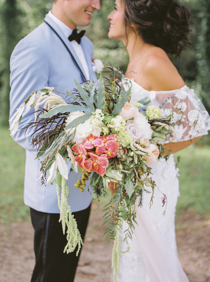 Ultra romantic southern wedding at Magnolia Plantation and Gardens in Charleston