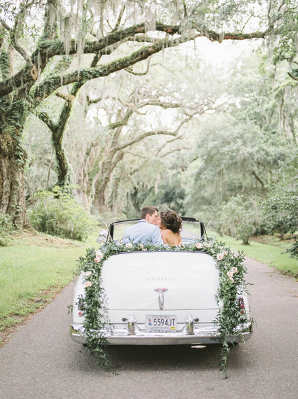 Ultra romantic southern wedding at Magnolia Plantation and Gardens in Charleston