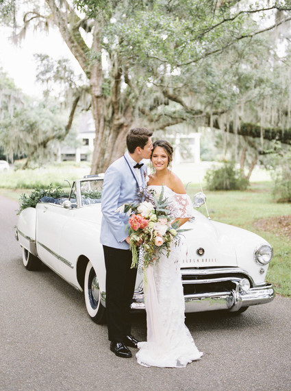 Ultra romantic southern wedding at Magnolia Plantation and Gardens in Charleston