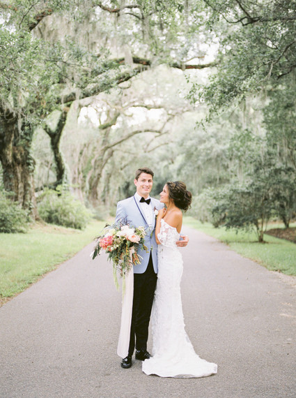 Ultra romantic southern wedding at Magnolia Plantation and Gardens in Charleston