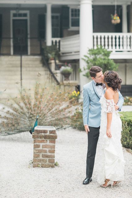 Ultra romantic southern wedding at Magnolia Plantation and Gardens in Charleston