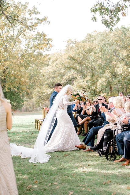 Gorgeous fine art fall wedding at the White Sparrow Barn in Dallas