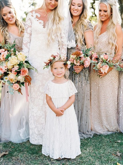 Gorgeous fine art fall wedding at the White Sparrow Barn in Dallas