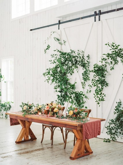 Gorgeous fine art fall wedding at the White Sparrow Barn in Dallas