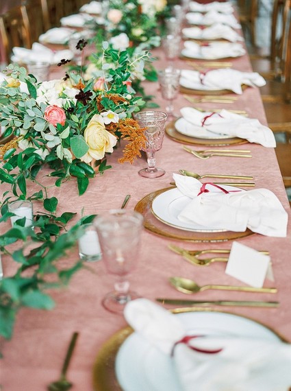 Gorgeous fine art fall wedding at the White Sparrow Barn in Dallas