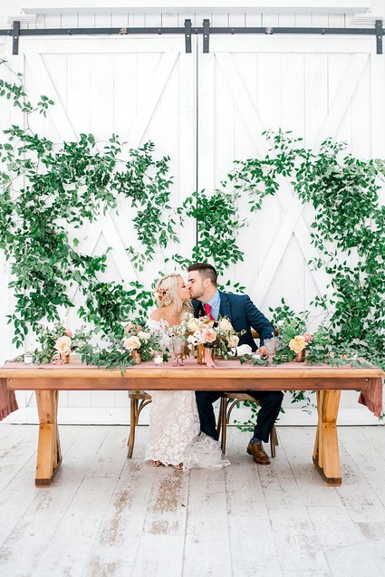 Gorgeous fine art fall wedding at the White Sparrow Barn in Dallas Inspiration