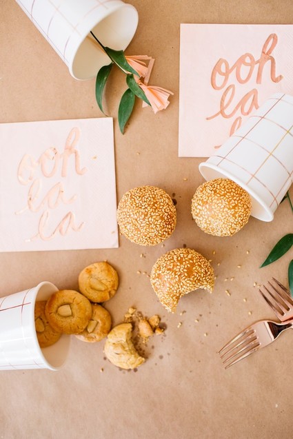 Boba tea themed baby shower