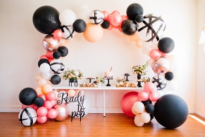 Boba tea themed baby shower