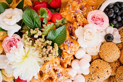 Boba tea themed baby shower