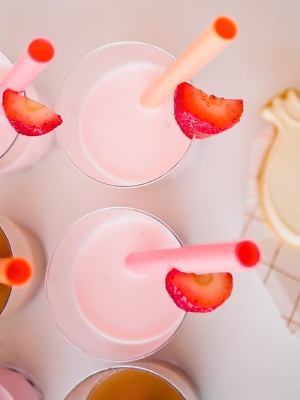 Boba tea themed baby shower