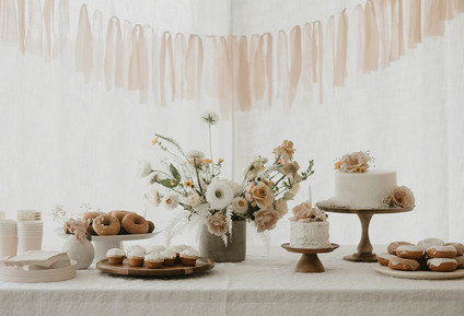 Blushy baby girl's 1st birthday from Kelli Murray